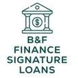 B & F Finance logo