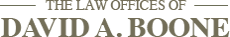 David a Boone Law Offices logo