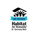 Habitat for Humanity St. Tammany West logo