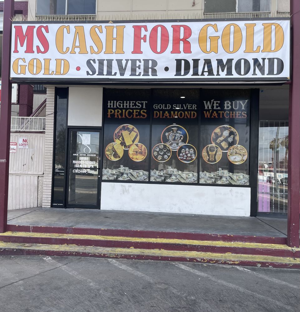 Ms Cash for Gold logo