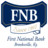 The First National Bank of Brooksville logo