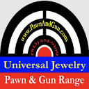 Universal Jewelry Pawn and Gun Range logo